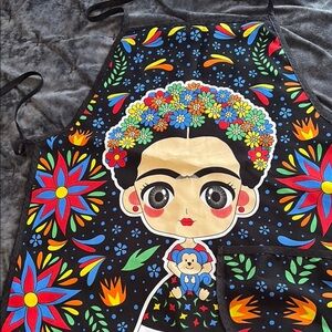 Apron Colorful Kids Apron with Floral Design